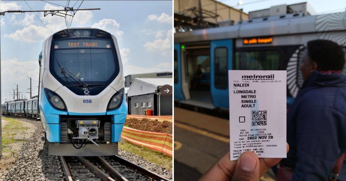 Electric Train Runs From Naledi To Jozi New Regulations Dash Hawkers