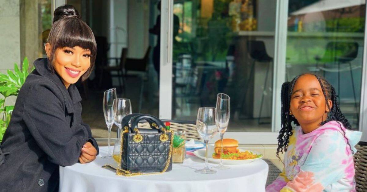 Kelly Khumalo And Senzo Meyiwas Daughter Celebrates 9th Birthday Star