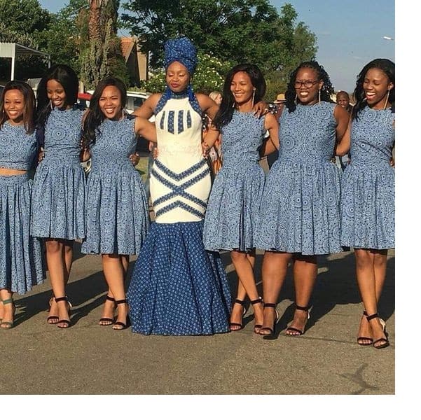 Sotho traditional dresses
