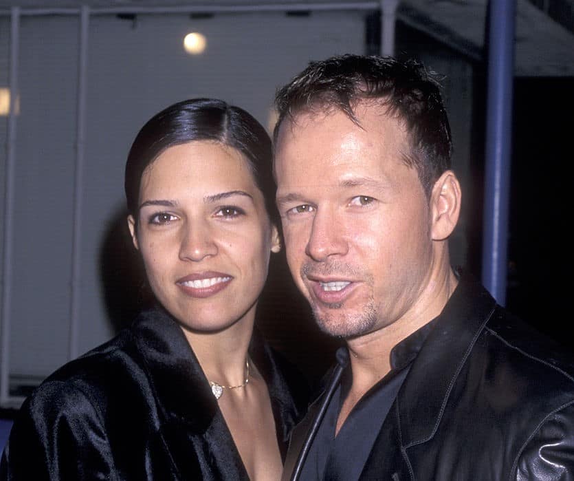 Who is Donnie Wahlberg ex wife?
