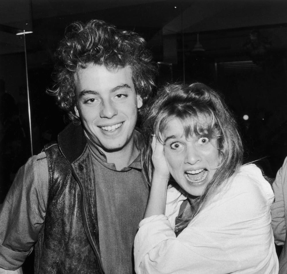 Leif Garrett and Nicollette Sheridan in 1980. Photo: Dave Hogan