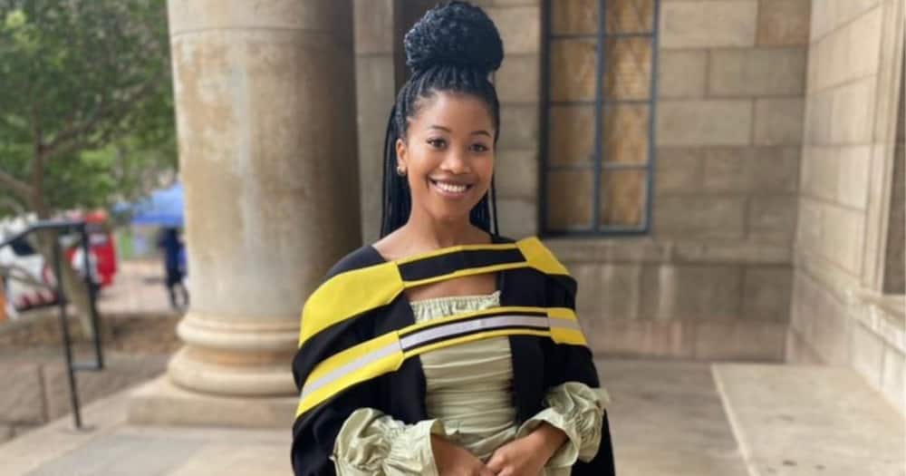 Stunning lady celebrates bagging another degree, inspires