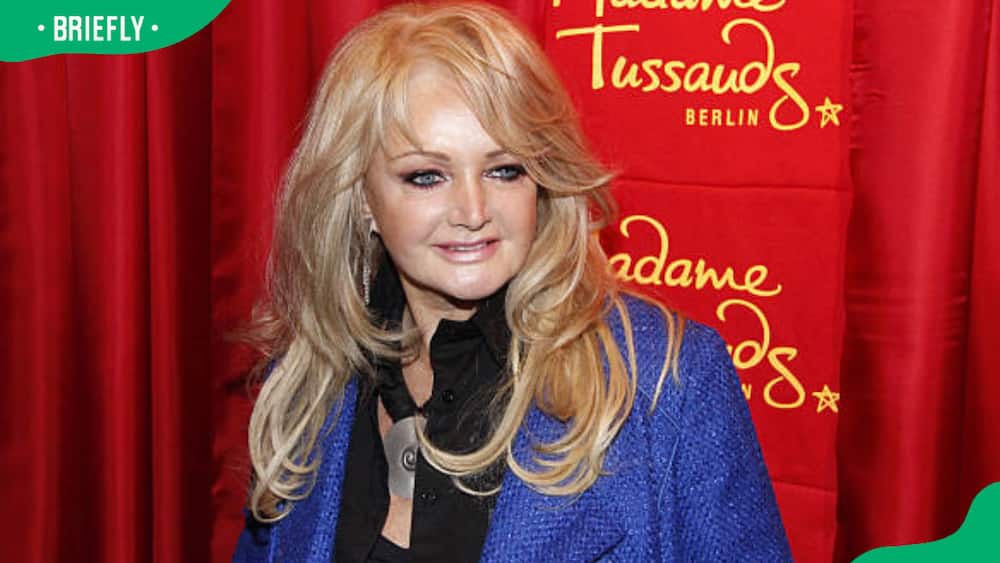 Bonnie Tyler poses for the press
