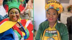 Mama Joy returns with Bafana Bafana's AFCON trophy, SA celebrates: "You represented us well"