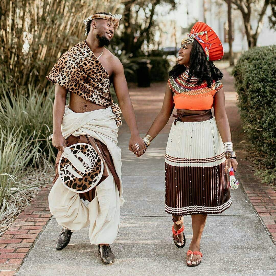 30 best Umembeso Zulu traditional attire for men and women 2022