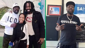 Inside Zola 7's surprise 47th birthday party attended by DJ Sbu and daughter: “Grootman raised us”