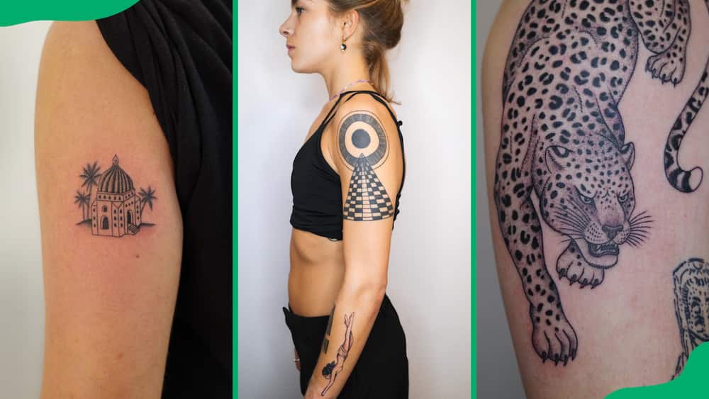 Unique shoulder tattoo designs