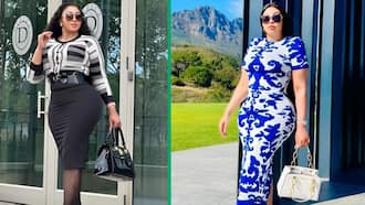 Ayanda Ncwane stuns in new gorgeous pictures and has netizens gushing: "She's flames"