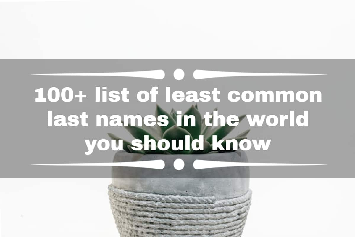 Most Common Name In Countries