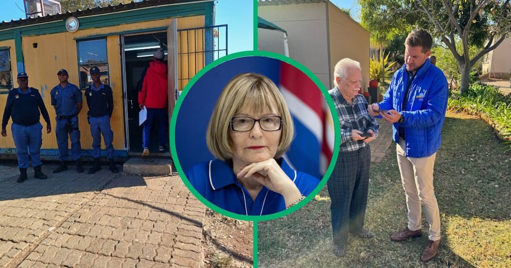 Helen Zille among those who cast the first vote
