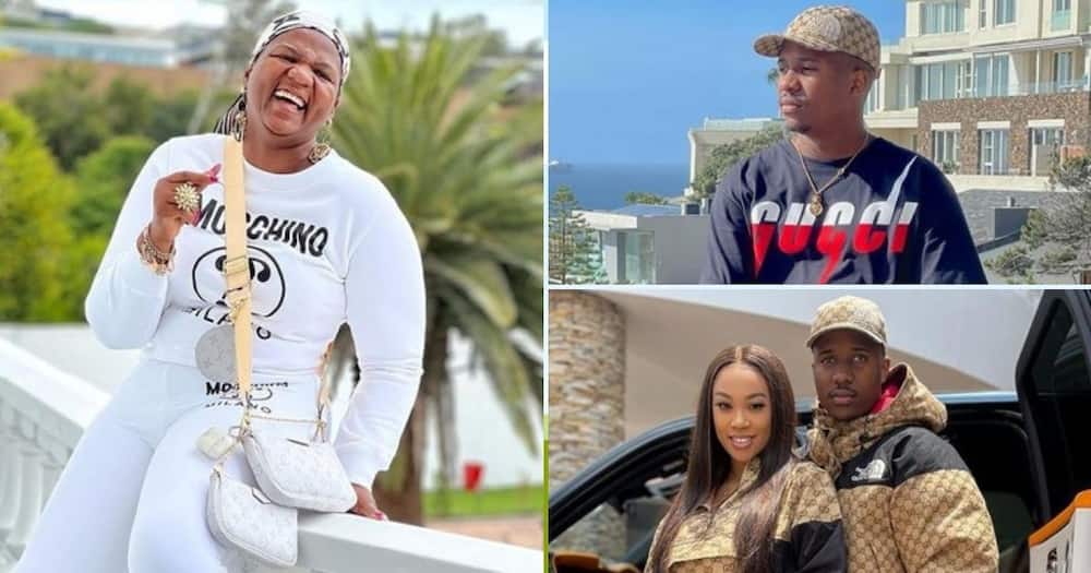 Shauwn Mkhize, Andile Mpisane, Tamia, welcome their baby