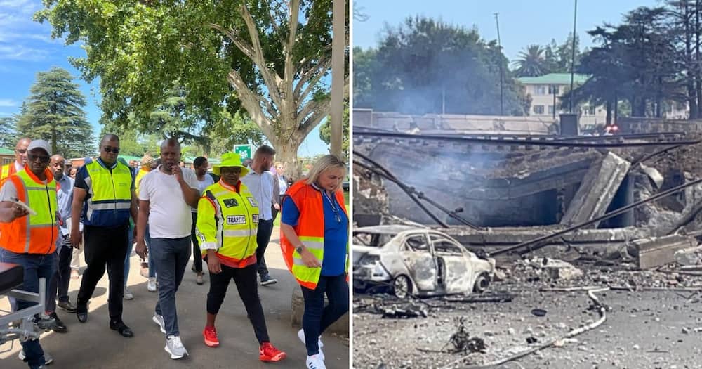 Lesufi confirms gas tanker driver survived explosion