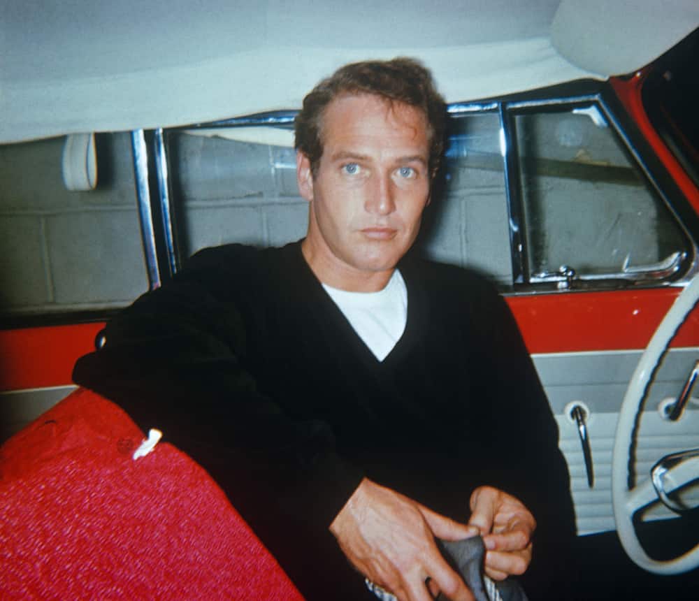 How many children did Paul Newman have by each wife?