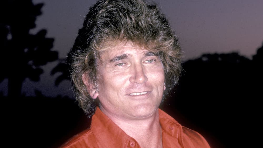 Actor Michael Landon attends the NBC Television Affiliates Party on 18 June 1986 at Century Plaza Hotel in Los Angeles, California.