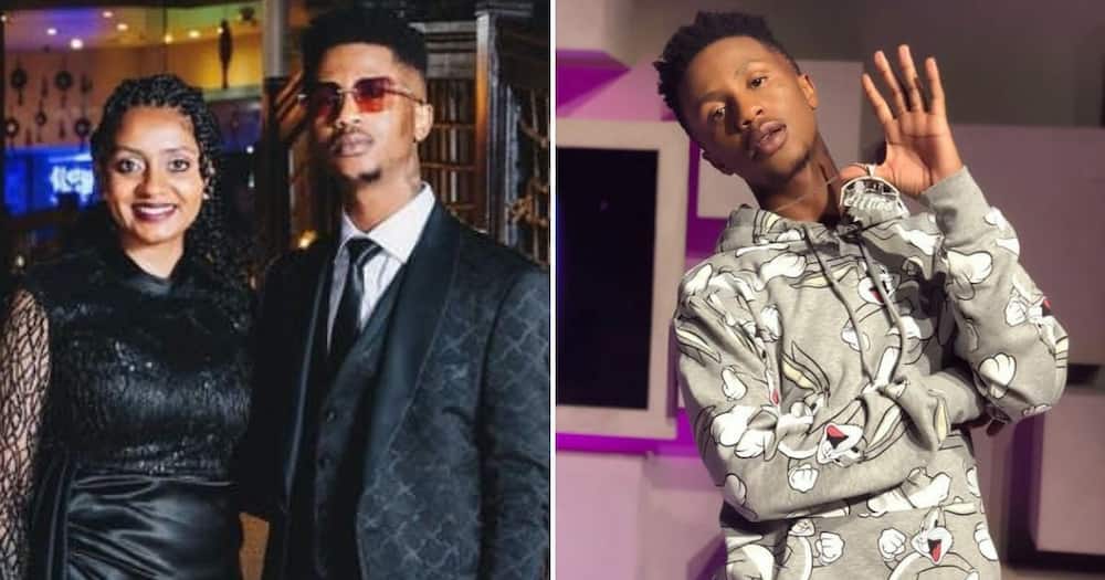 Emtee handed himself to the police after his wife, Nicole Chisamy, accused him of domestic violence.