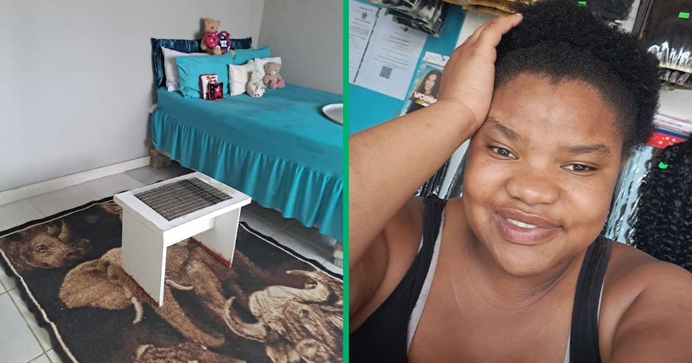 20-year-old lady transforms 1-room