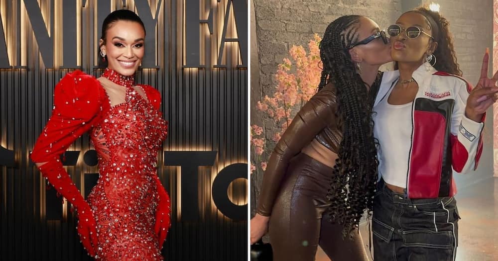 Pearl Thusi rang in 35th birthday with DJ Zinhle