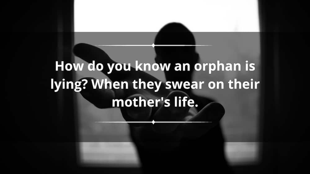 Best dark humour jokes about orphans