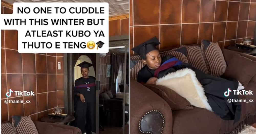 A newly graduated South African lady makes funny video