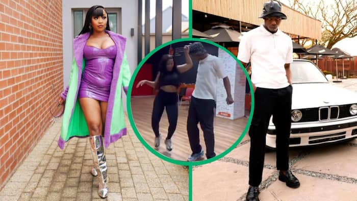 Kamo Mphela and Toss' dance clip goes viral, SA gives dancer her flowers