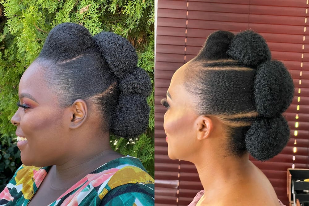gel up hairstyles for black ladies