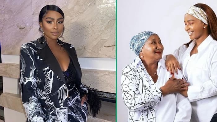 Boity announces her grandmother's death with touching post: "Fly high with the angels in heaven"