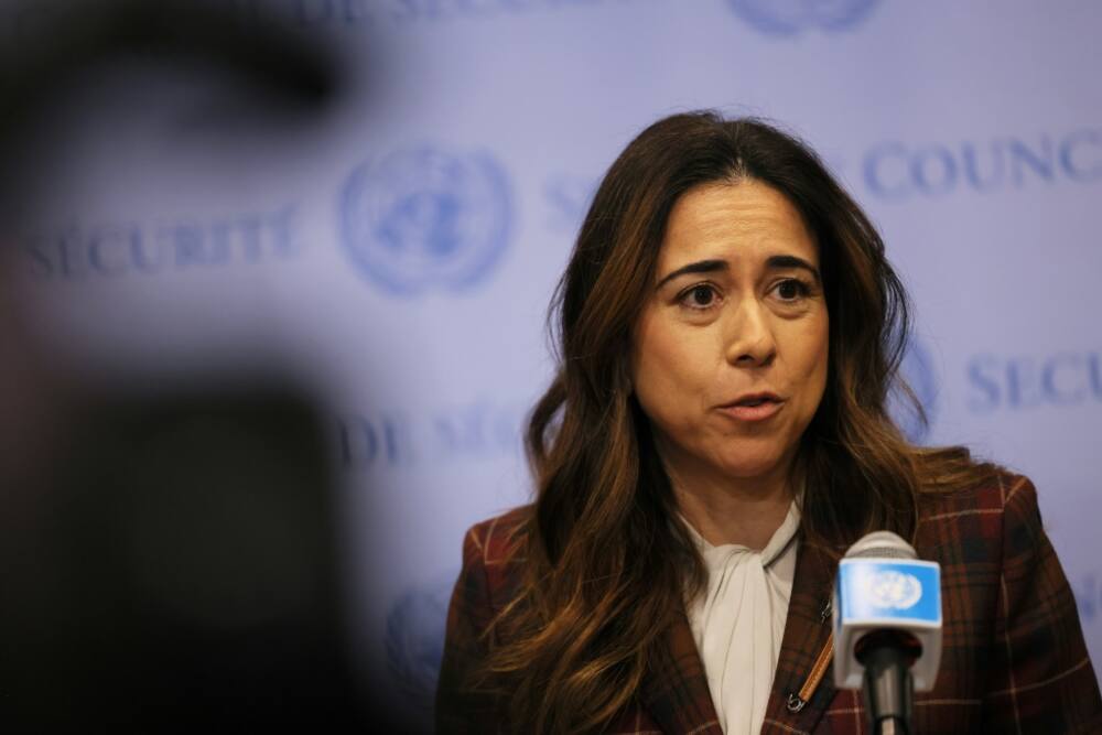 Lana Nusseibeh, the United Arab Emirates ambassador to the United Nations, says her country is proud of 'talking to the people who disagree with us'