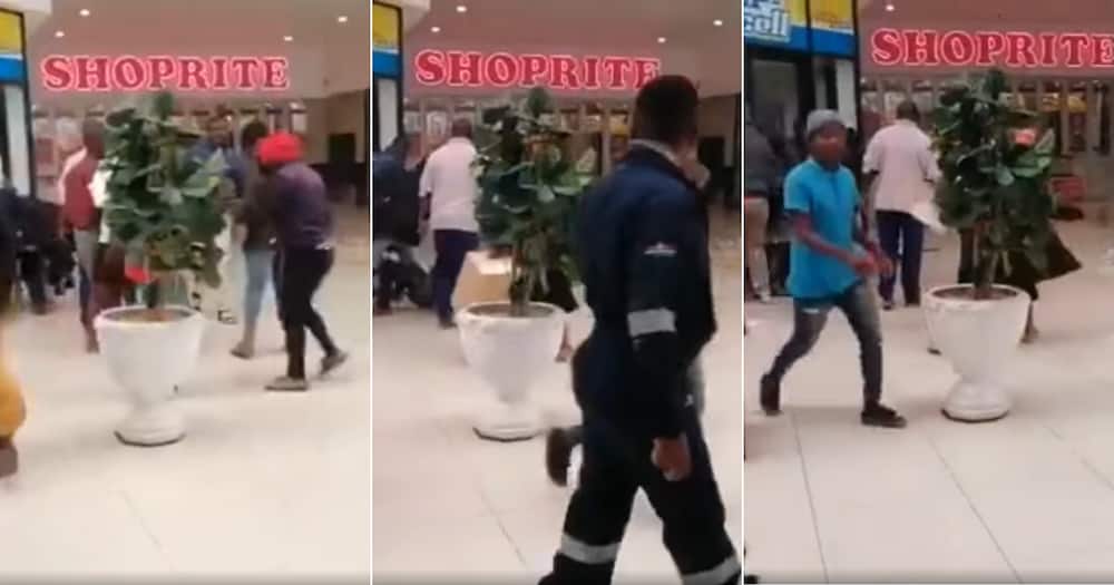 LOL: Hilarious Video of Employees Setting Slippery Trap for Looters