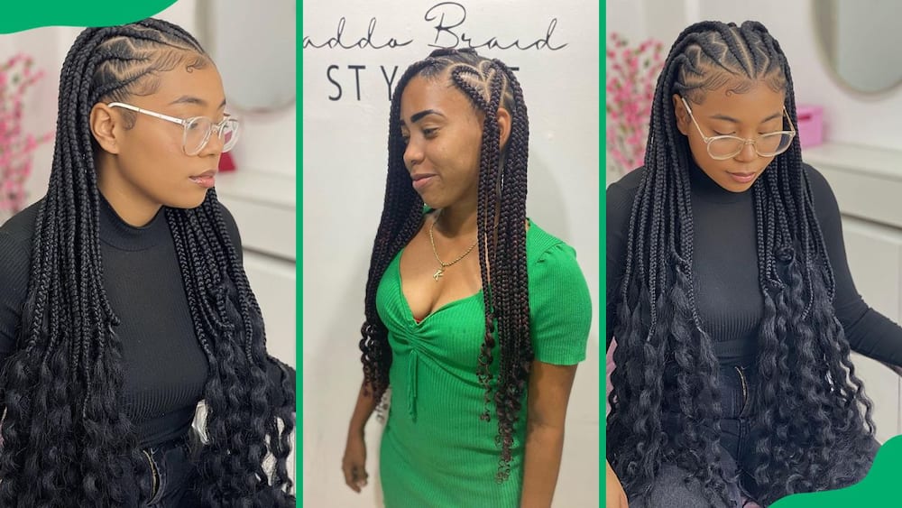 What is the difference between stitch braids and cornrows?