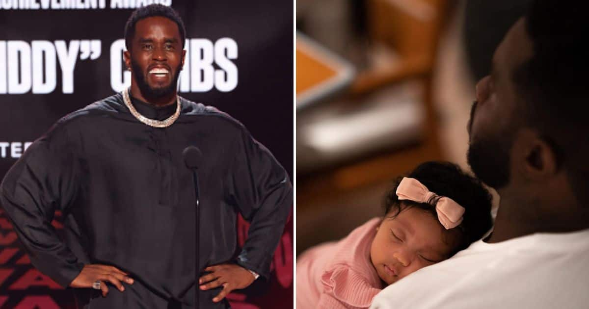 American Star P Diddy Shows Off His Adorable Newborn Baby Pictures ...