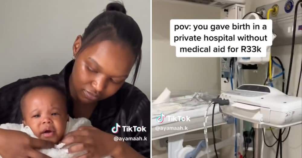 Woman shares she paid R33K to give birth