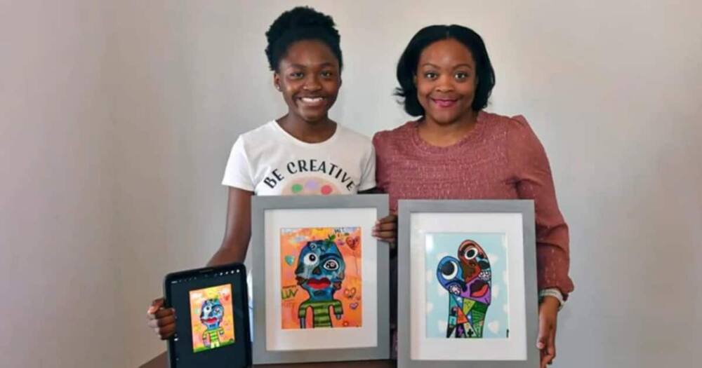 Talented girl makes $10,000 from selling digital art as NFTS.