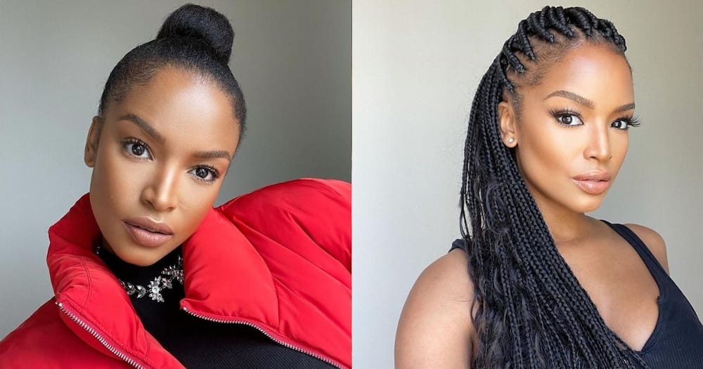 Ayanda Thabethe serves major face goals: “Please have mercy”