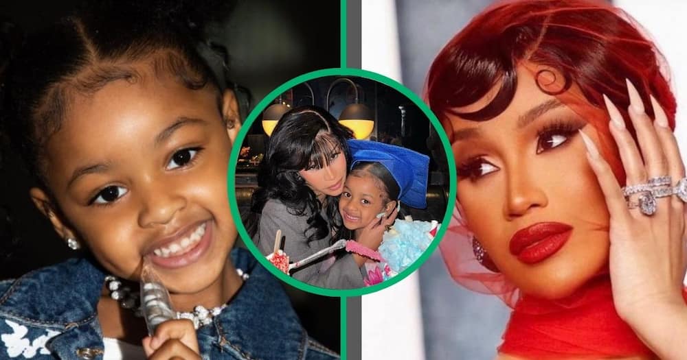 Cardi B is wishing her daughter a happy birthday.