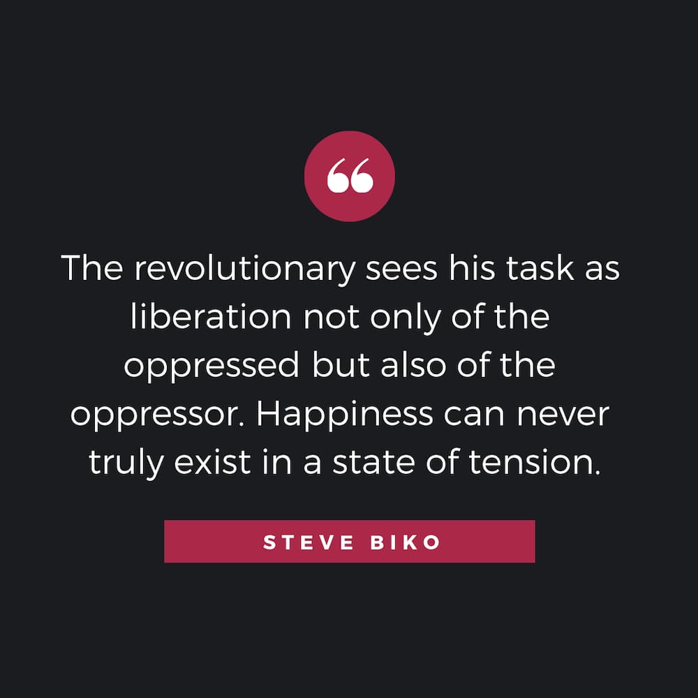 Steve Biko quotes on oppression