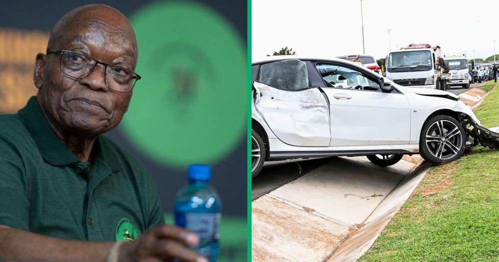 The man who was involved in the collision with Jacob Zuma will appear in court