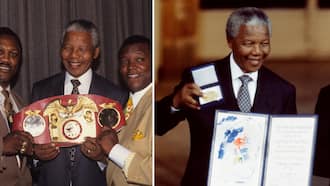 From boxing belts to the Nobel Peace Prize, Nelson Mandela was honoured with countless gifts for his activism