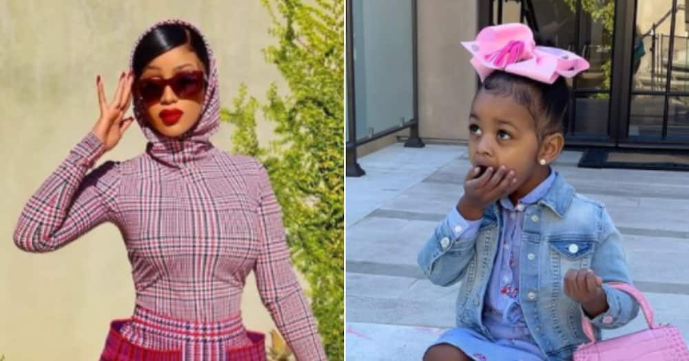 Cardi B, Kulture, handbag. Cardi B, Kulture, handbag.