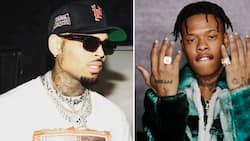 Chris Brown shows Nasty C some love on Instagram, South Africans excited: "The best rapper in Africa"