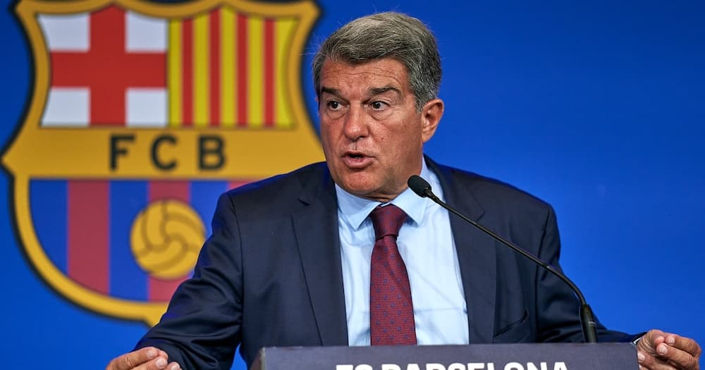 Barcelona, President, Joan Laporta, Debt Press conference, Predecessor, Josep Maria Bartomeu, Catalan, La Liga