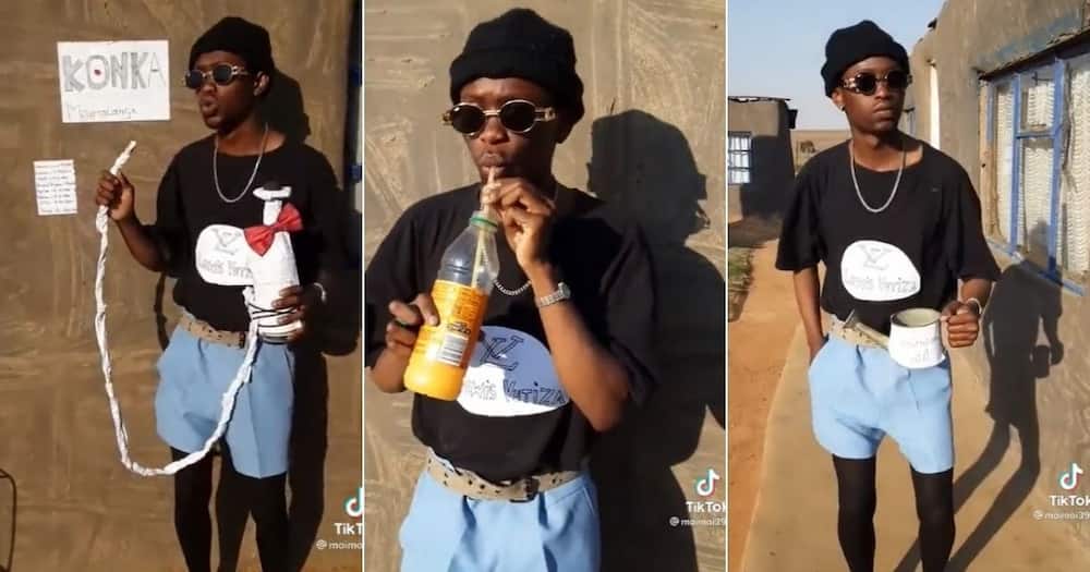 Man hilariously recreates famous Soweto club, Mpumalanga