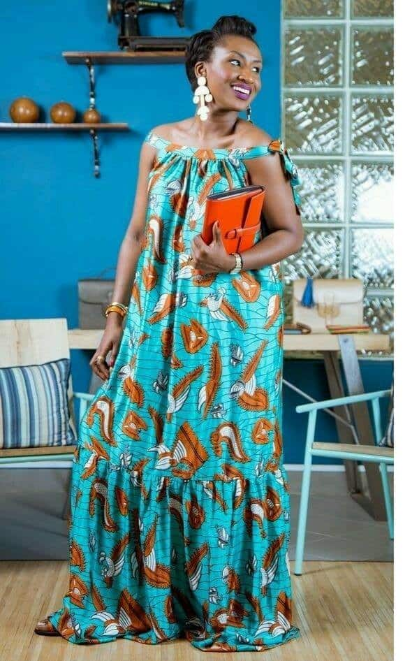 Simple on sale african dresses