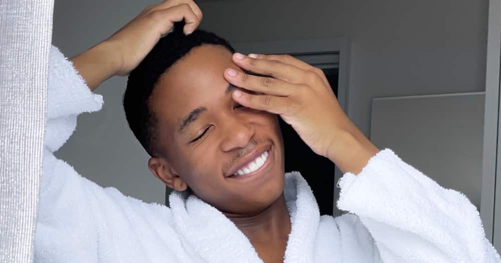 Lasizwe reveals his own drag alter ego and plays around with a new look