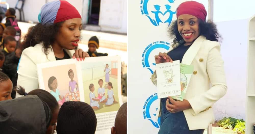 The mom runs a reading initiative The mom runs a reading initiative