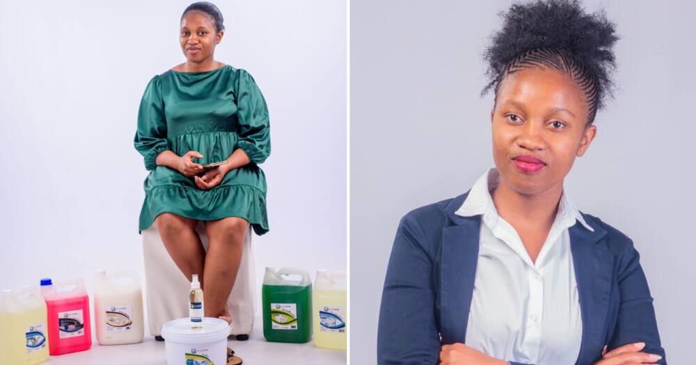 A Pietermaritzburg female PhD candidate is slaying with her detergent business