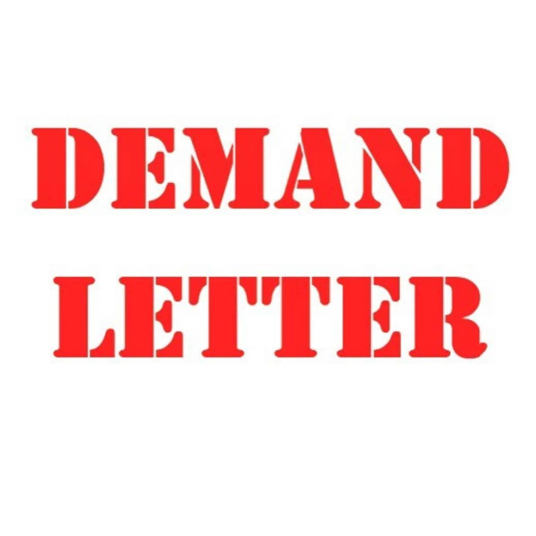 Letter Of Demand Example Australia