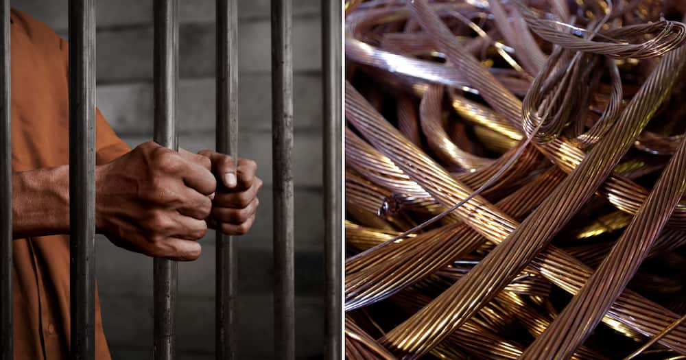 Zim national sentenced to 15 years for copper cable theft