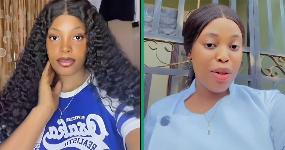 A woman took to TikTok to showcase her weight loss journey.