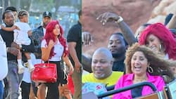Cardi B, Offset and daughter Kulture celebrate son Wave’s 2nd birthday with trip to Disneyland