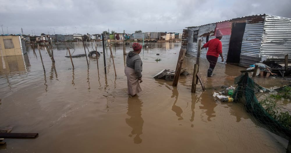 Cape Town rains are causing floods, two people have died